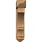 Ekena Millwork Balboa Arts and Crafts Rough Sawn Bracket w/ Offset Brace, Western Red Cedar, 8"W x 38"D x 38"H BKT0806X38X38BOA03RWR - alternate 3
